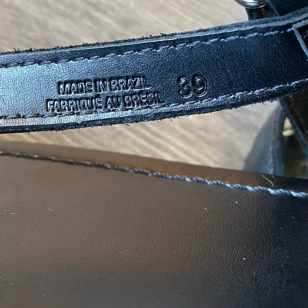 NWOT Pilcro Women’s Black Thong Sandals Size 8.5 (39) - Picture 7 of 7